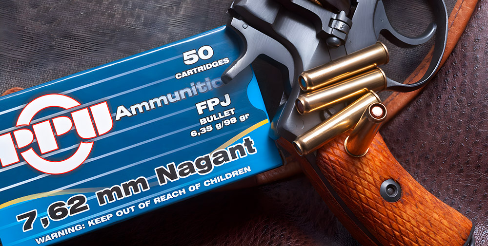 Using 7.62mm Nagant ammo