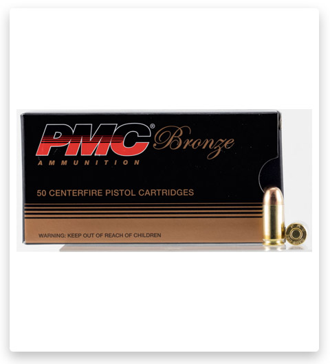 FMJ - PMC 380A Bronze - .380 ACP - 90 Grain - 50 Rounds