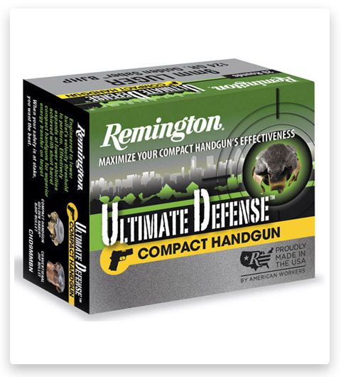 BJHP - Remington Ultimate Defense Compact - .380 ACP - 102 Grain - 20 Rounds