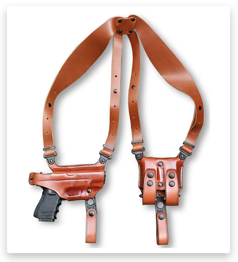 MASC Premium Leather Horizontal Shoulder Holster System