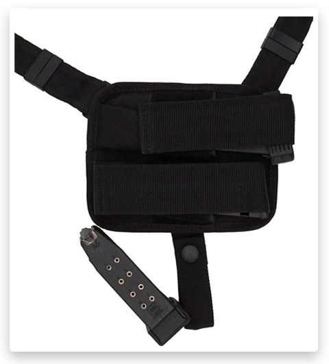 KING HOLSTER Tactical Shoulder Holster and Double Mag Pouch