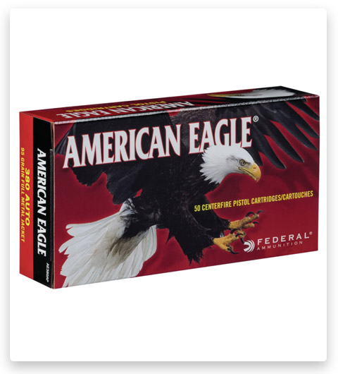 FMJ - Federal American Eagle - .380 ACP - 95 Grain - 50 Rounds