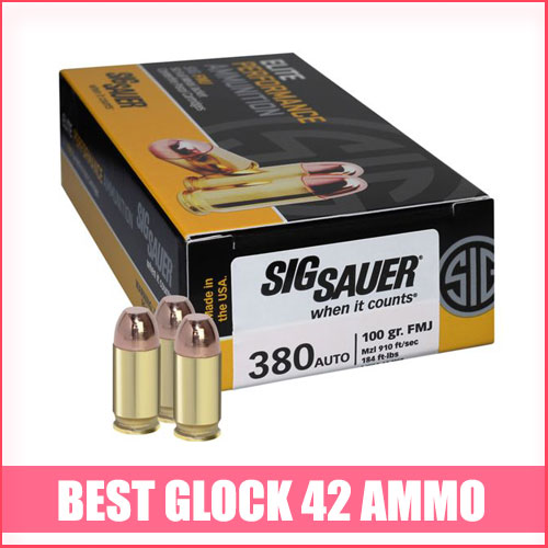Read more about the article Best Glock 42 Ammo