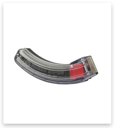 Ruger BX-25 10/22 Clear Sided Magazine