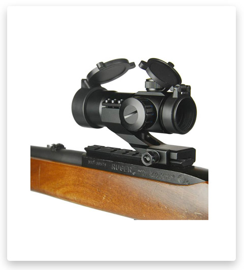 Ruger 10/22 Cantilever Mount Red Micro Dot Sight