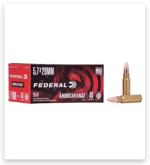 FMJ - Federal - 5.7x28mm - 40 Grain - 50 Rounds