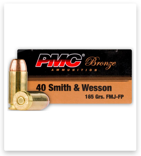 FMJ-FP - PMC - 40 S&W - 165 Grain - 1000 Rounds