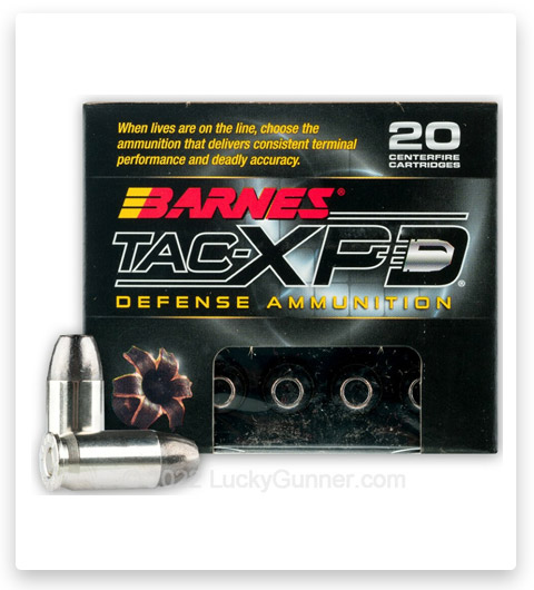 HP - Barnes TAC-XP - 380 Auto - 80 Grain - 20 Rounds