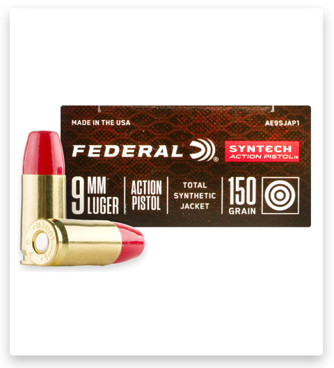TSJ - Federal American Eagle Syntech - 9mm - 150 Grain - 500 rounds