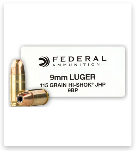 JHP – Federal Classic Personal Defense – 9mm – 115 Grain
