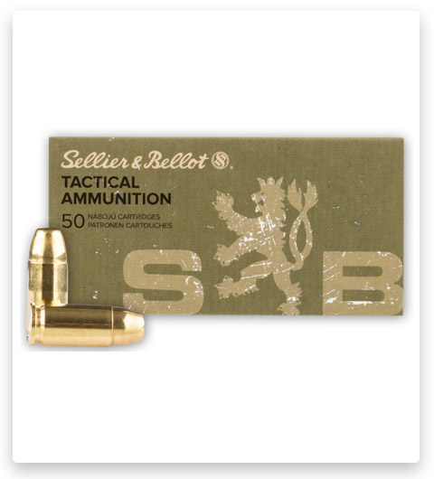 FMJ Subsonic – Sellier & Bellot – 9mm – 140 Grain – 50 Rounds