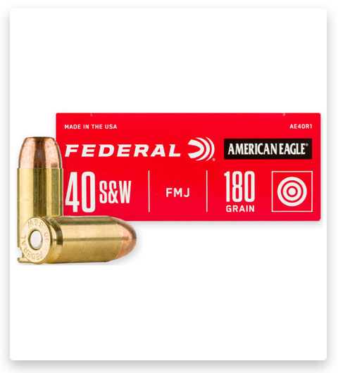 FMJ - Federal American Eagle - 40 S&W - 180 gr - 50 Rounds