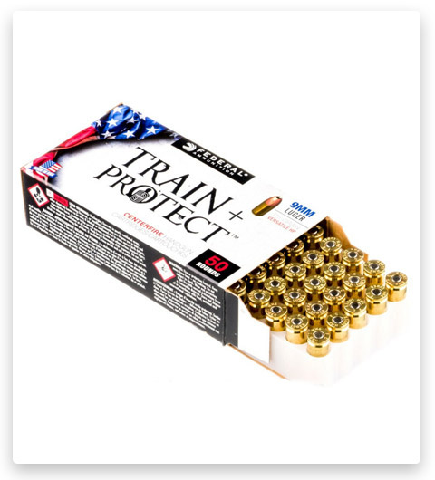 VHP – Federal Train + Protect – 9mm – 115 Grain – 500 Rounds