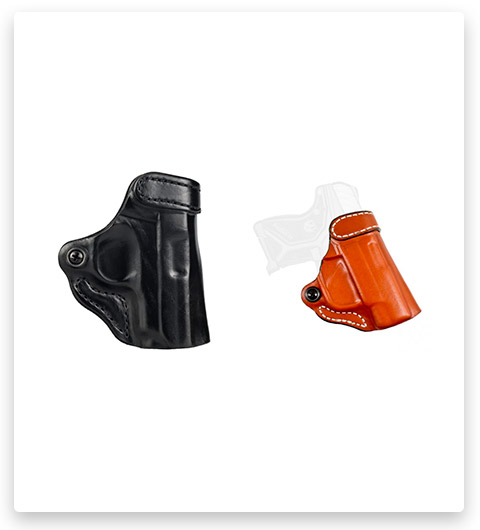 DeSantis Criss-Cross Belt Leather Holster
