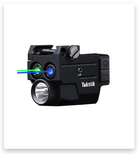 Taktiik Compact Tactical Flashlight Laser Sights