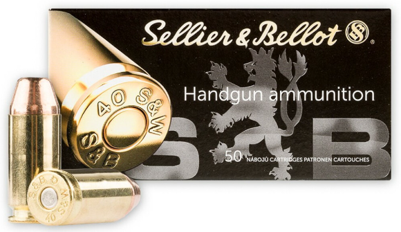 FMJ – Sellier & Bellot – 40 S&W – 180 Grain – 50 Rounds
