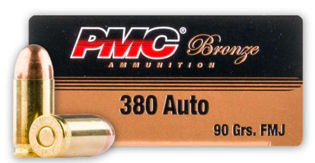 FMJ – PMC – 380 Auto – 90 Grain