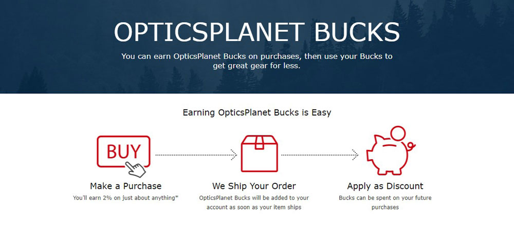 OpticsPlanet Bucks
